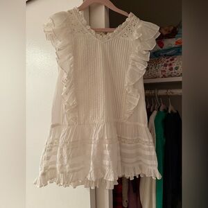 NWT kids White Love Shack Fancy dress